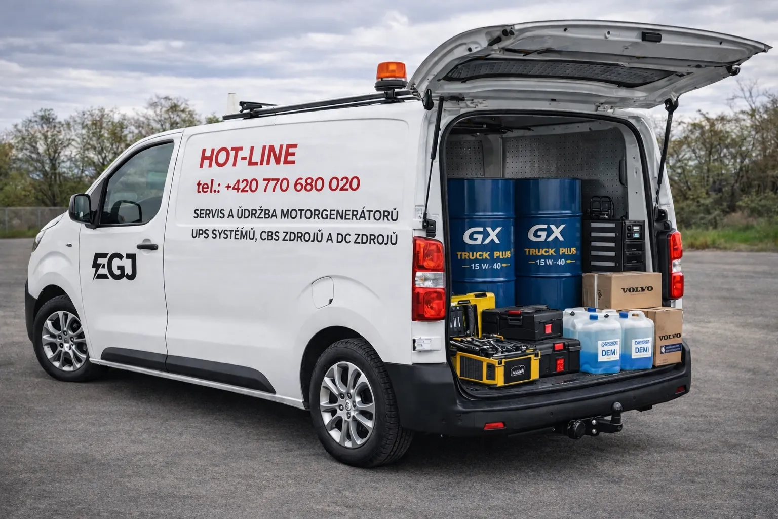 Servisní pohotovostní vozidlo EGJ