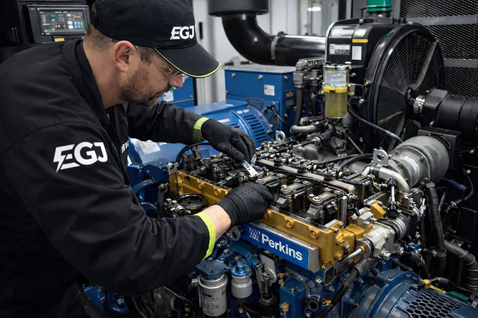 Servis motorgenerátorů